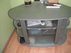 TV en stereo meubel met veilig gehard glas., Ophalen, Gebruikt, Glas, 50 tot 100 cm