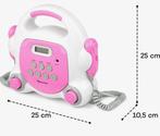 Auna Pocket Rocker BT Karaoke Speler - Bluetooth - Kinderen, Ophalen of Verzenden, Nieuw, Speler