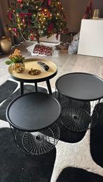 Salon tafel setje, Tuin en Terras, Ophalen, Zo goed als nieuw, 2 zitplaatsen