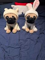 2 Superleuke Honden Knuffels in Onesie, Ophalen, Zo goed als nieuw, Hond