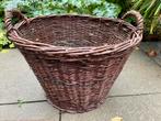 Wilgentenen mand (voor kerstboom of haardhout), Ophalen, Zo goed als nieuw, Rond