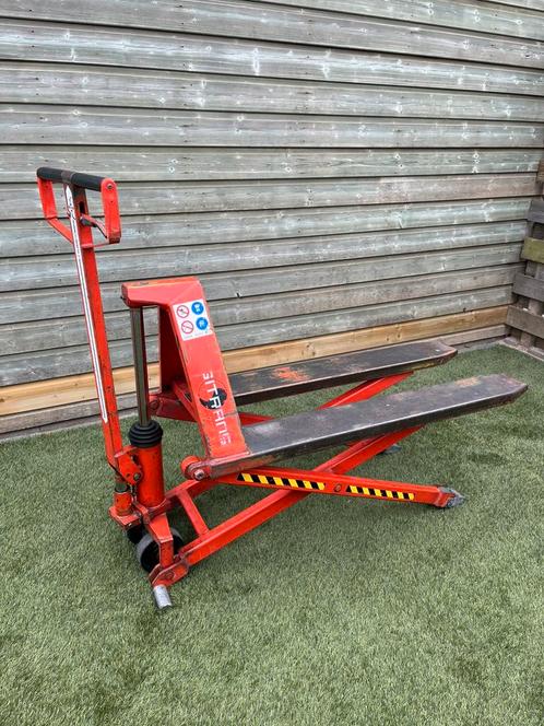 Logitrans pompwagen, 1000kg, Doe-het-zelf en Verbouw, Palletwagens en Pompwagens, Gebruikt, Ophalen