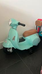 Elektrische vespa blauw, Ophalen, Gebruikt