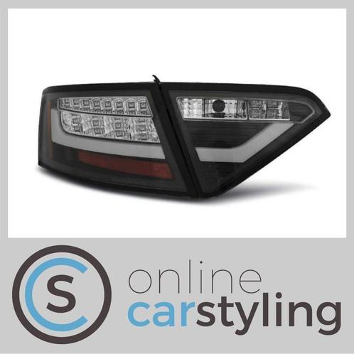 LED Achterlichten Audi A5 B8 Zwart Lightbar Design, Auto-onderdelen, Verlichting, Audi, Nieuw, Ophalen of Verzenden