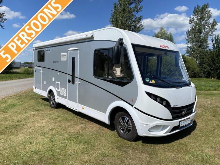 Dethleffs Trend 7057 EB 9-traps automaat, Caravans en Kamperen, Campers, Bedrijf, tot en met 5, Integraal, Dethleffs, Fiat, Diesel