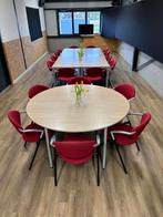 ronde 1 x ronde tafel DRENTEA 160 cm doorsnede 8 personen, Ophalen, Zo goed als nieuw