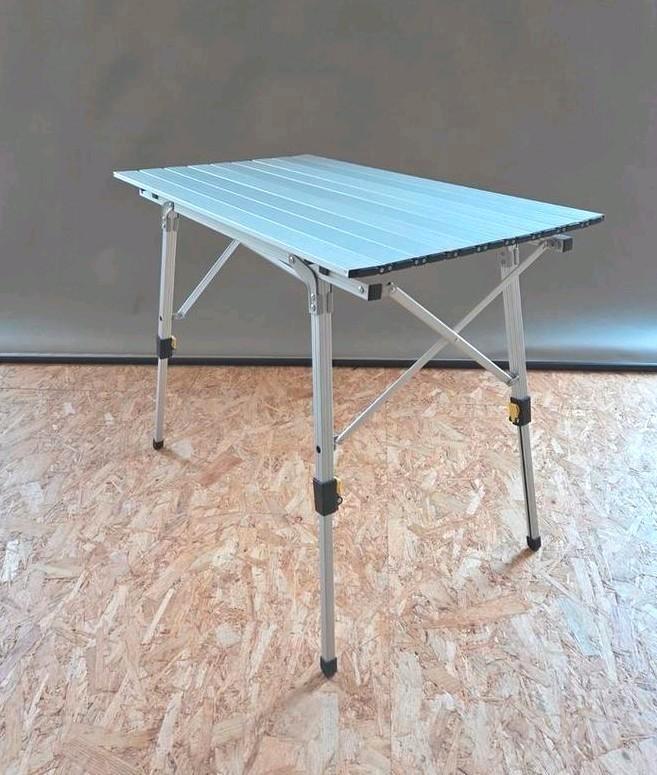 Outwell CANMORE vouwbare tafel M zilver, Caravans en Kamperen, Kampeermeubelen, Gebruikt, Campingtafel, Ophalen