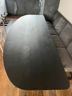 Ovale en rechthoekige eettafel., Ophalen, 50 tot 100 cm, Eikenhout, Zo goed als nieuw