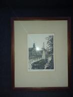 Ets Cornelis Jan van Rijsewijk - Delfshaven, Antiek en Kunst, Kunst | Etsen en Gravures, Ophalen of Verzenden