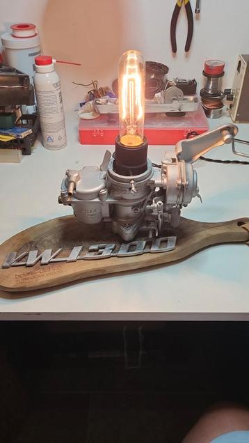 VW Kever Carburateur Lamp - Mancave Decoratie beschikbaar voor biedingen