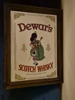 Reclamespiegel Dewar's Scotch Whiskey, Antiek en Kunst, Ophalen of Verzenden, Rechthoekig, Minder dan 50 cm