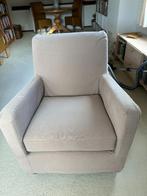 Mooi rose Arlon fauteuil, Ophalen, Gebruikt, 75 tot 100 cm, Stof