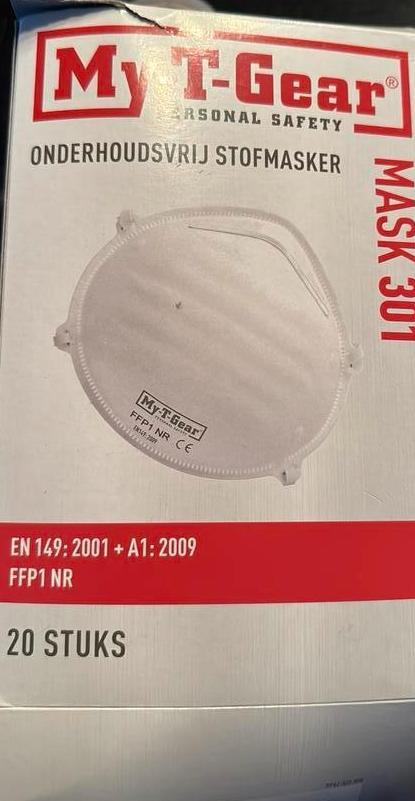 stofmaskers, Doe-het-zelf en Verbouw, Adembescherming, Nieuw, Stofmaskers, Ophalen of Verzenden