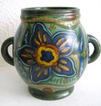 Prachtige schaal Zuid Holland decor Ting en Saba vaasje, Antiek en Kunst, Ophalen of Verzenden