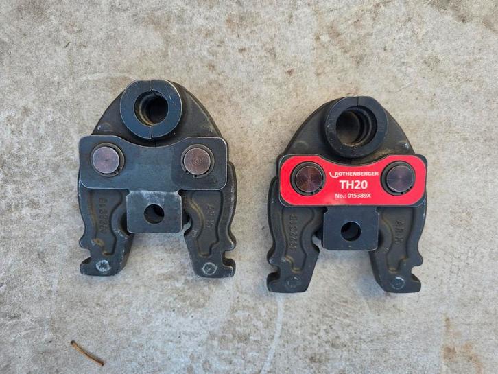 ROTHENBERGER Persbek mini TH16 en TH20, Doe-het-zelf en Verbouw, Gereedschap | Machine-onderdelen en Toebehoren, Ophalen of Verzenden