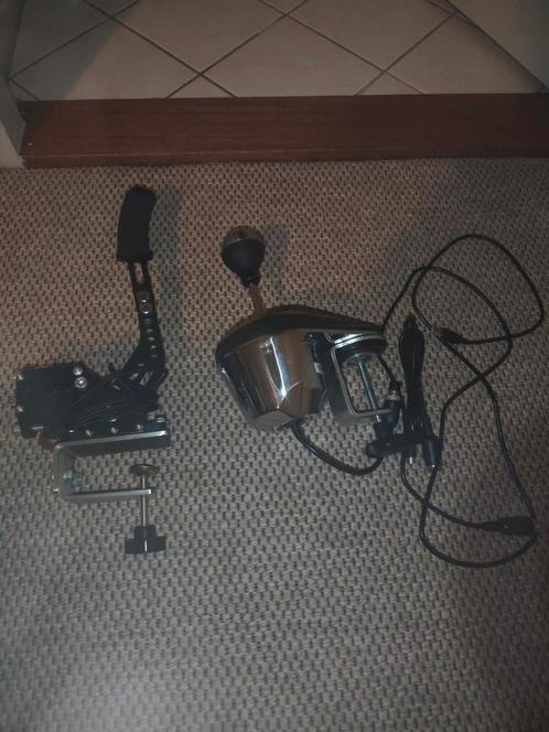 TH8A shifter met handrem, Computers en Software, Joysticks, Zo goed als nieuw, Ophalen