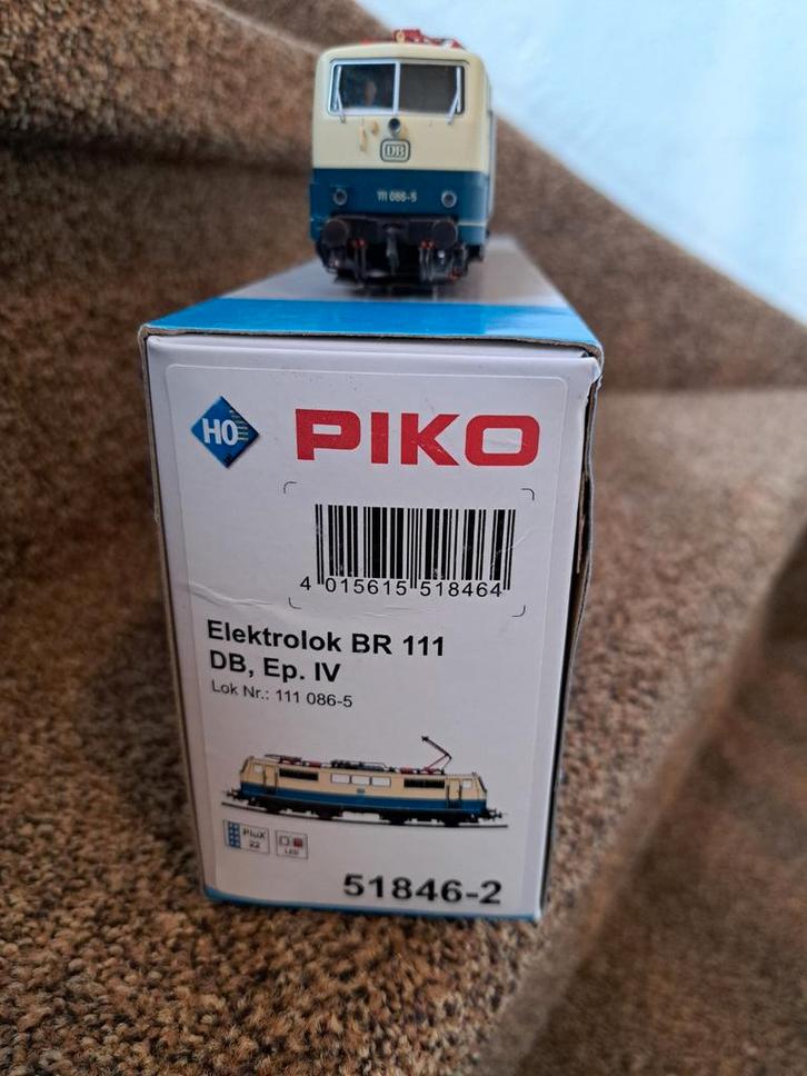 Piko BR 111 Digitaal-sound (51846-2), Hobby en Vrije tijd, Modeltreinen | H0, Locomotief, Gelijkstroom, Piko, Ophalen of Verzenden