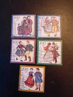 Duitse Postzegels - Thema Klederdracht, Ophalen of Verzenden