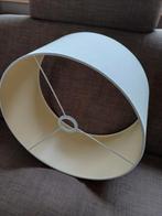 Linnen lampen kap 40x20, Ophalen, Wit, Rond, 50 cm of meer