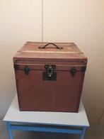 Vintage reiskoffer / hutkoffer / reisdekenkist / kist, Ophalen, Gebruikt, 50 tot 100 cm, .