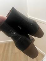 Shabbies enkellaarsjes maat 41 - opnieuw gekleurd, Kleding | Dames, Ophalen of Verzenden, Zo goed als nieuw, Zwart, Lage of Enkellaarzen