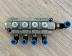 FESTO - Verdeelblok - FR-8-1/8 - 2077, Ophalen of Verzenden, Zo goed als nieuw