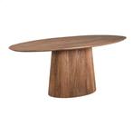 Eettafel + salontafel ovaal zo goed als nieuw, Zo goed als nieuw, Minder dan 50 cm, Rechthoekig, 50 tot 100 cm