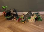 Playmobil vulkaan en grote grot, Ophalen of Verzenden, Gebruikt