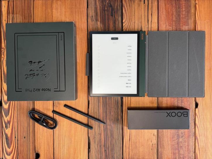 Boox Note Air2 Plus met Magnetic Case en Pen2 Pro, Computers en Software, E-readers, Zo goed als nieuw, 10 inch of meer, 16 GB of meer
