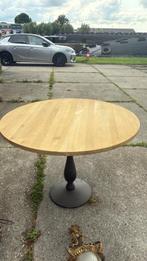 Ronde eikenhouten tafel (4 stuks beschikbaar), Huis en Inrichting, Rond, Nieuw, Ophalen of Verzenden, Modern
