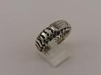 Zilveren Budddha to Buddha ring                          Z39, Sieraden, Tassen en Uiterlijk, Ringen, Gebruikt, 20 of groter, .
