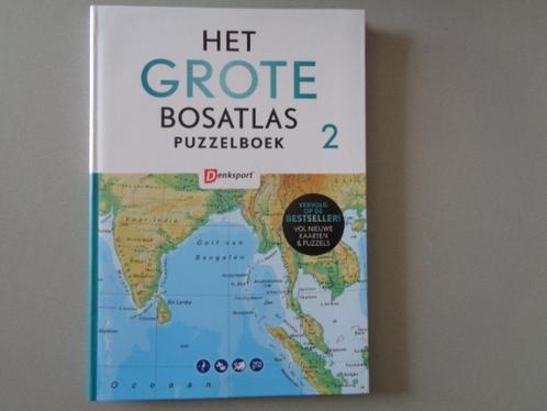 Het grote Bosatlas Puzzelboek 2 / Denksport, Boeken, Hobby en Vrije tijd, Nieuw, Overige onderwerpen, Ophalen of Verzenden