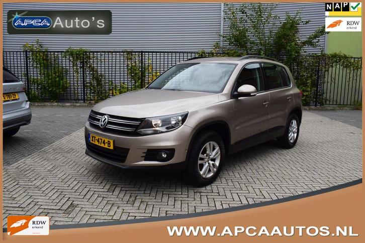 Volkswagen Tiguan 1.4 TSI Sport&Style 12 mnd GARANTIE Park A, Auto's, Volkswagen, Bedrijf, Te koop, Tiguan, ABS, Airbags, Airconditioning