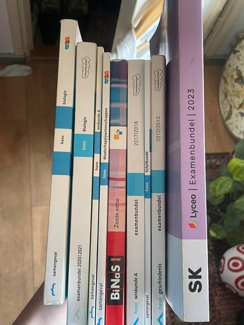 examenbundels en samengevat scheikunde biologie wiskunde A, Boeken, Schoolboeken, Zo goed als nieuw, VWO, Ophalen of Verzenden