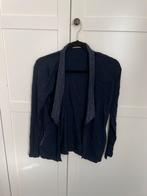 Cashmere vest met glitter maat S wol, Blauw, Ophalen of Verzenden, Zo goed als nieuw, Maat 36 (S)