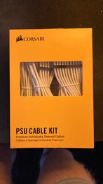 Corsair power supply kabel kit (wit), Computers en Software, Pc- en Netwerkkabels, Nieuw, Ophalen of Verzenden