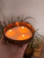 Kokosnoot Kaars - Puur Genieten!, Bruin, Nieuw, Ophalen of Verzenden, Kaars