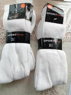 Witte sportsokken maat 46/47, Kleding | Heren, Sokken en Kousen, Ophalen of Verzenden, Nieuw, Overige maten, Wit