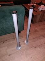 Ikea bureau poten 2x, Ophalen, Zo goed als nieuw