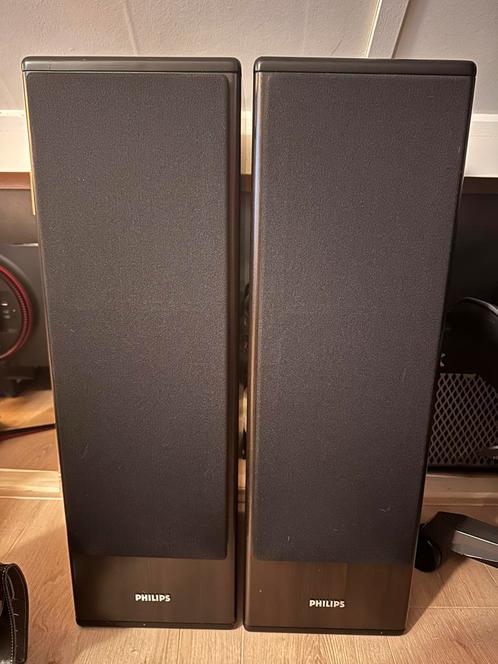 Philips FB820 (paar), Audio, Tv en Foto, Luidsprekers, Gebruikt, Front, Rear of Stereo speakers, 120 watt of meer, Philips, Ophalen