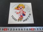 sticker strip Vlees doet 't 'm  rolschaatsen, Ophalen, Zo goed als nieuw, Bedrijf of Vereniging