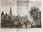 Antieke gravures Amsterdam, Zaandam, Utrecht, 1745/1760., Antiek en Kunst, Ophalen of Verzenden