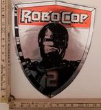 Vintage spiegel sticker Robocop 2 videotheek vhs film, Ophalen of Verzenden, Zo goed als nieuw, Overige typen