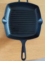 Royal van Kempen & Begeer Gietijzeren Grillpan-ongebruikt., Gietijzer, Nieuw, Ophalen of Verzenden, Keramische plaat