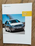 Opel meriva brochure 2003, Boeken, Nieuw, Opel, Ophalen of Verzenden, Opel