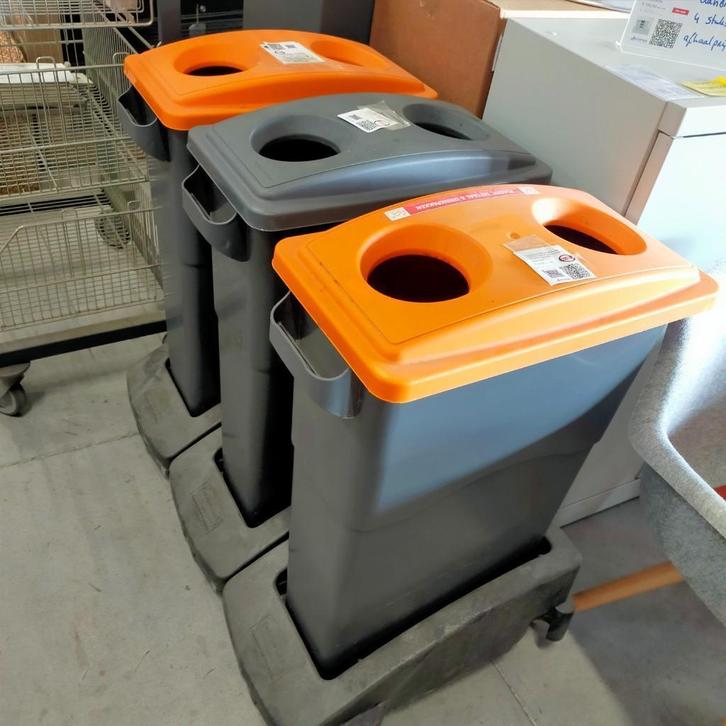 diverse prullenbakken - afvalbakken - vlamdovende prullenbak, Huis en Inrichting, Woonaccessoires | Prullenbakken, Minder dan 50 cm