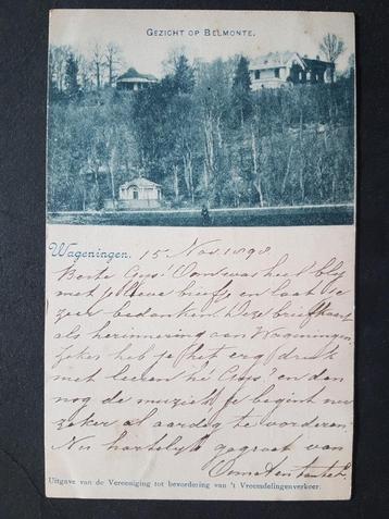 Wageningen Zicht op Belmonte 1898 !!! beschikbaar voor biedingen