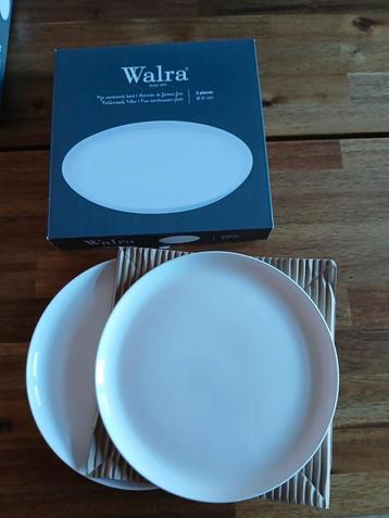 2 Walra ontbijtborden 21cm NIEUW  beschikbaar voor biedingen
