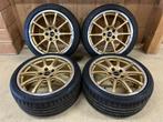 BMW 3 4 serie M3 M4 velgen 19inch 5x120 TPMS zomerbanden, Gebruikt, 275 mm, Banden en Velgen, Zomerbanden