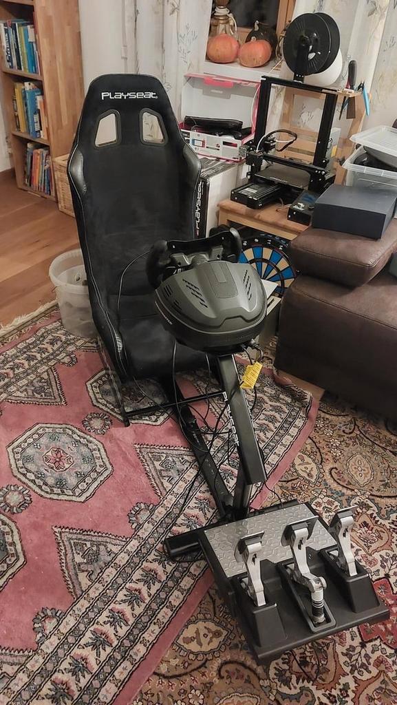 Playseat Alcantara Racestoel - Zonder Stuur/Pedalen, Spelcomputers en Games, Spelcomputers | Sony PlayStation Consoles | Accessoires